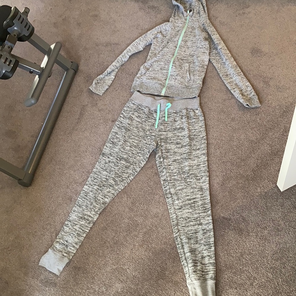 Sweatshirt and sweatpants